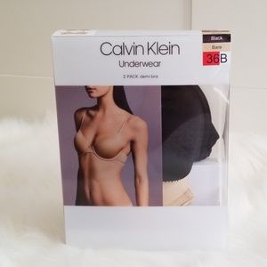Calvin Klein Demi Bra Pack 36B